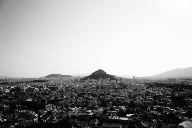 La colline du Lycabette - Athènes
